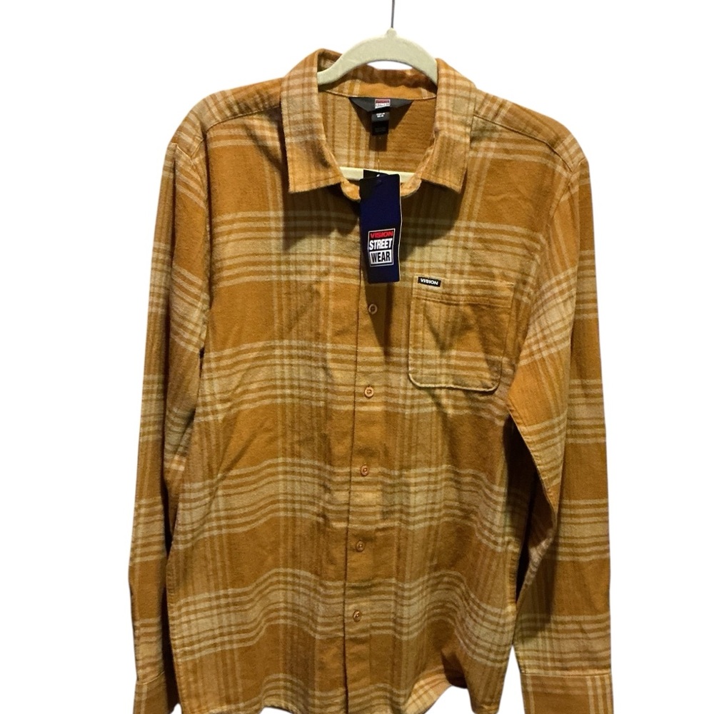 NWT VISION STREET WEAR Flannel Shirt